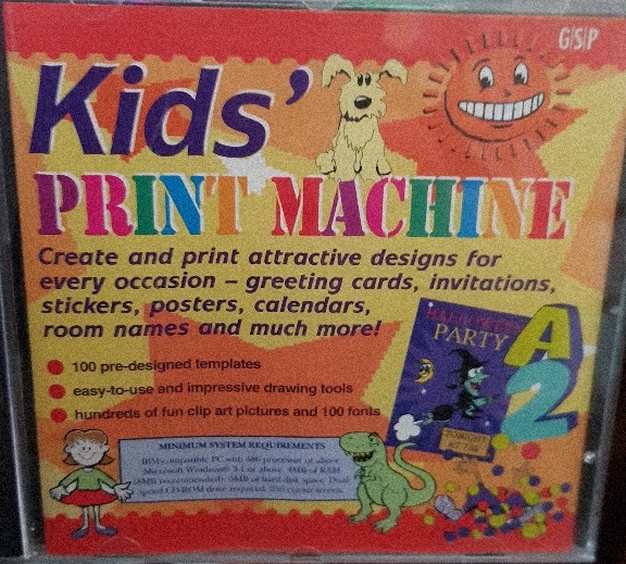 Kids Print Machine (image for) Kids Print Machine